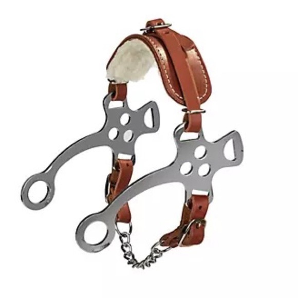 weatherbeeta Other - WESTERN CP Fleece Lined Hackamore with Curb Strap NWT